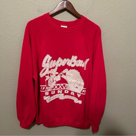 Vintage Other - Vintage Super Bowl Sunday Bills Cowboys Super Bowl 28 Sweatshirt